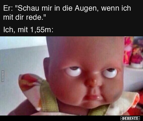 Lustige Bilder zum Thema: Augen, Wenn