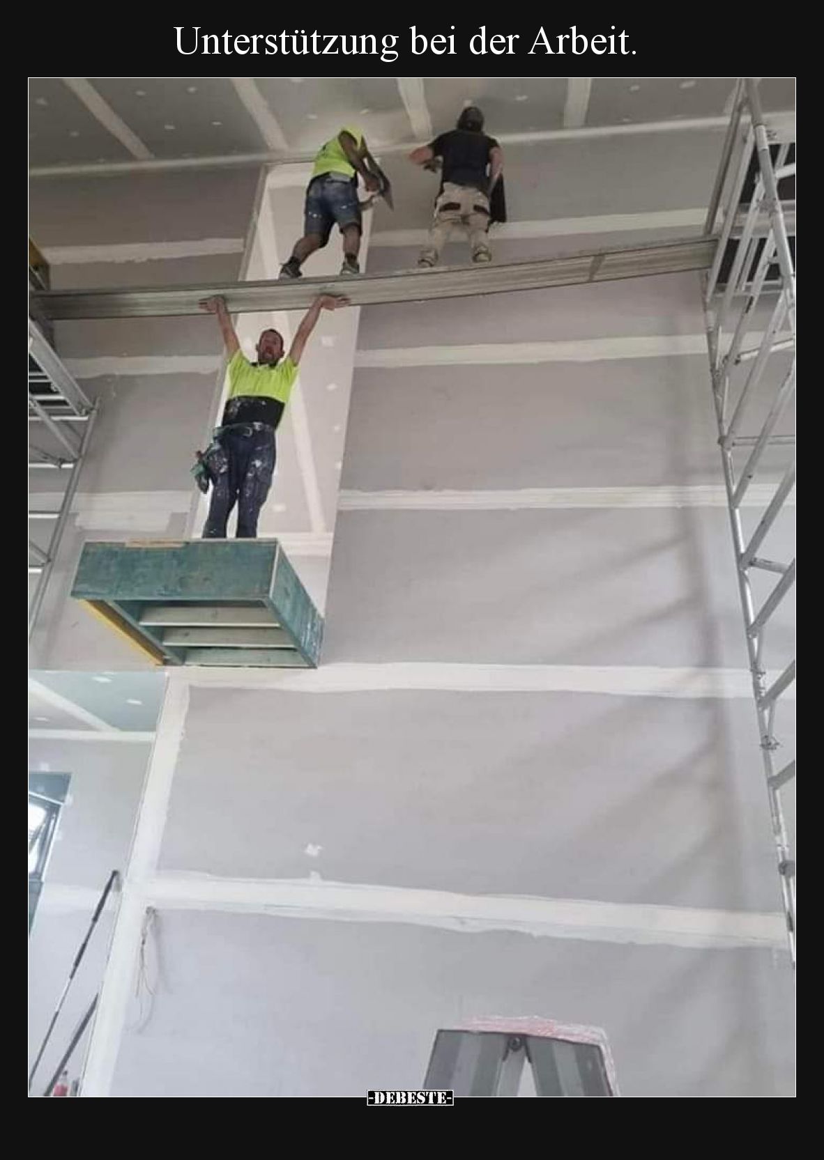 Unterstützung bei der Arbeit... - Lustige Bilder | DEBESTE.de