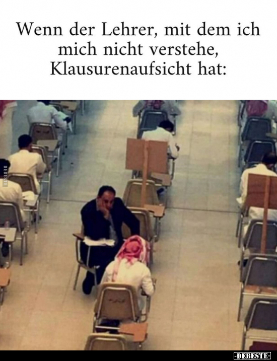 Wenn der Lehrer.. - Lustige Bilder | DEBESTE.de