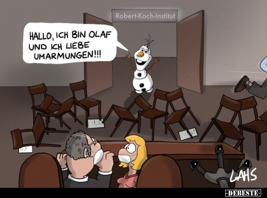 Hallo, ich bin Olaf und ich liebe Umarmungen!!!.. - Lustige Bilder | DEBESTE.de