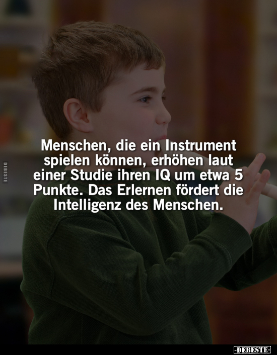 Menschen, die ein Instrument spielen können, erhöhen laut.. - Lustige Bilder | DEBESTE.de