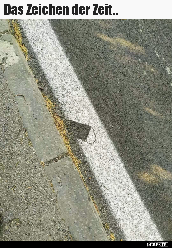 Das Zeichen der Zeit..