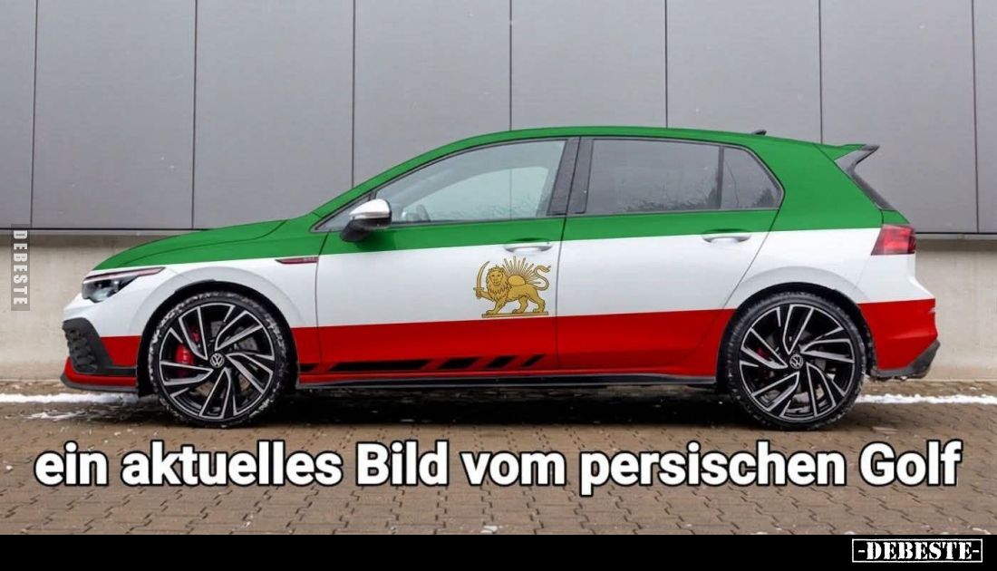 Ein aktuelles Bild vom persischen Golf.