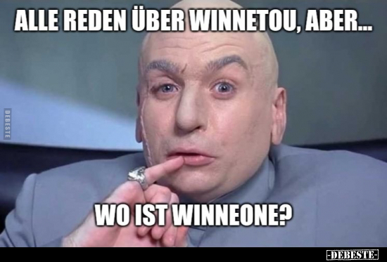 Alle reden über Winnetou, aber... Wo ist Winneone?.. - Lustige Bilder | DEBESTE.de