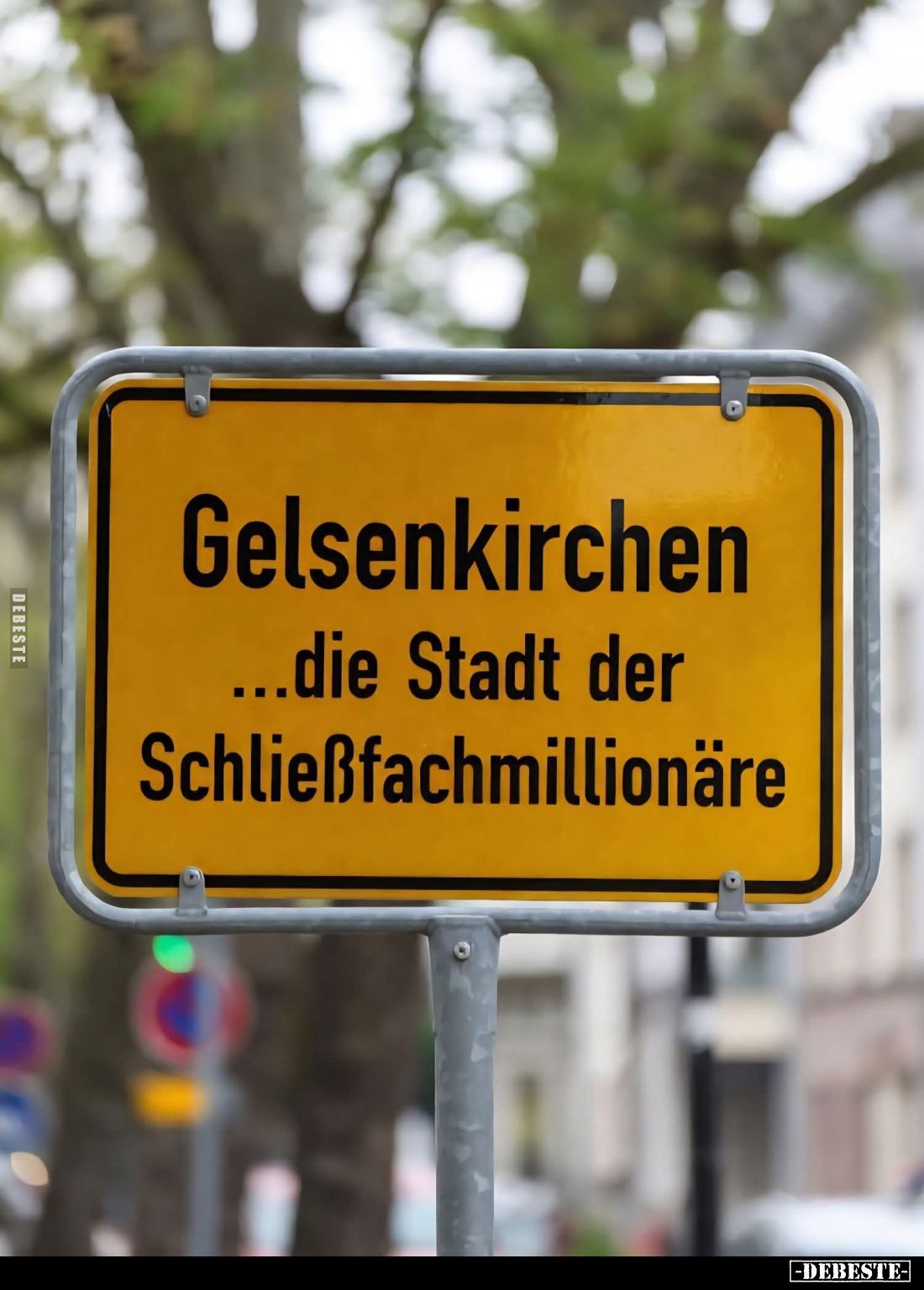 Gelsenkirchen die Stadt der Schließfachmillionäre.