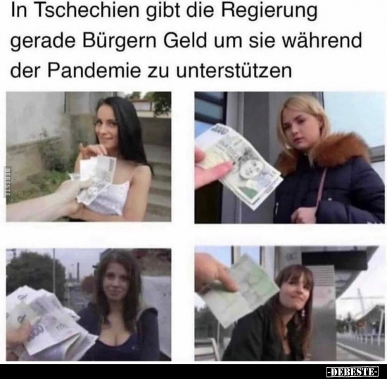 In Tschechien gibt die Regierung den Bürgern Geld um sie.. - Lustige Bilder | DEBESTE.de