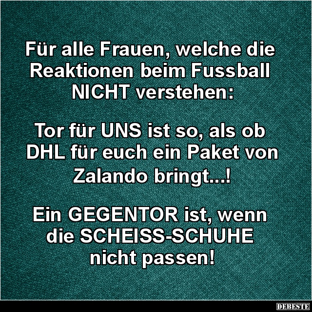 Für alle Frauen, welche die Reaktionen beim Fussball.. - Lustige Bilder | DEBESTE.de