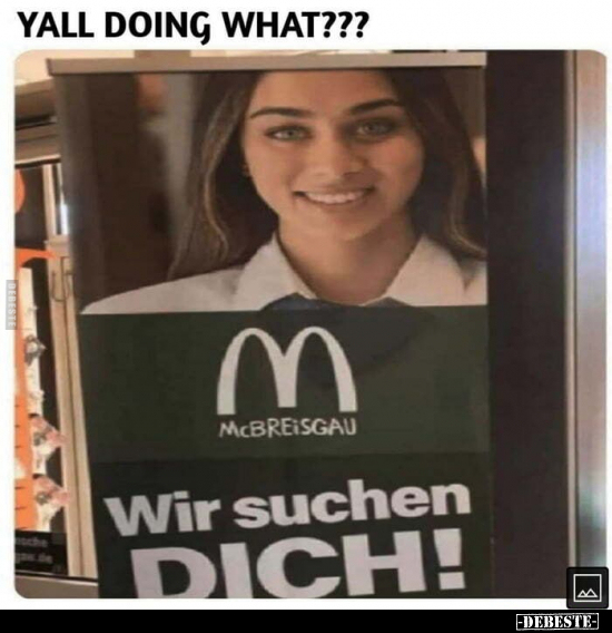 Yall doing what???