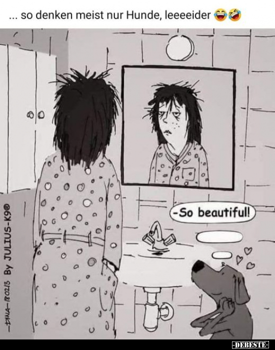 ... so denken meist nur Hunde, leeeeider