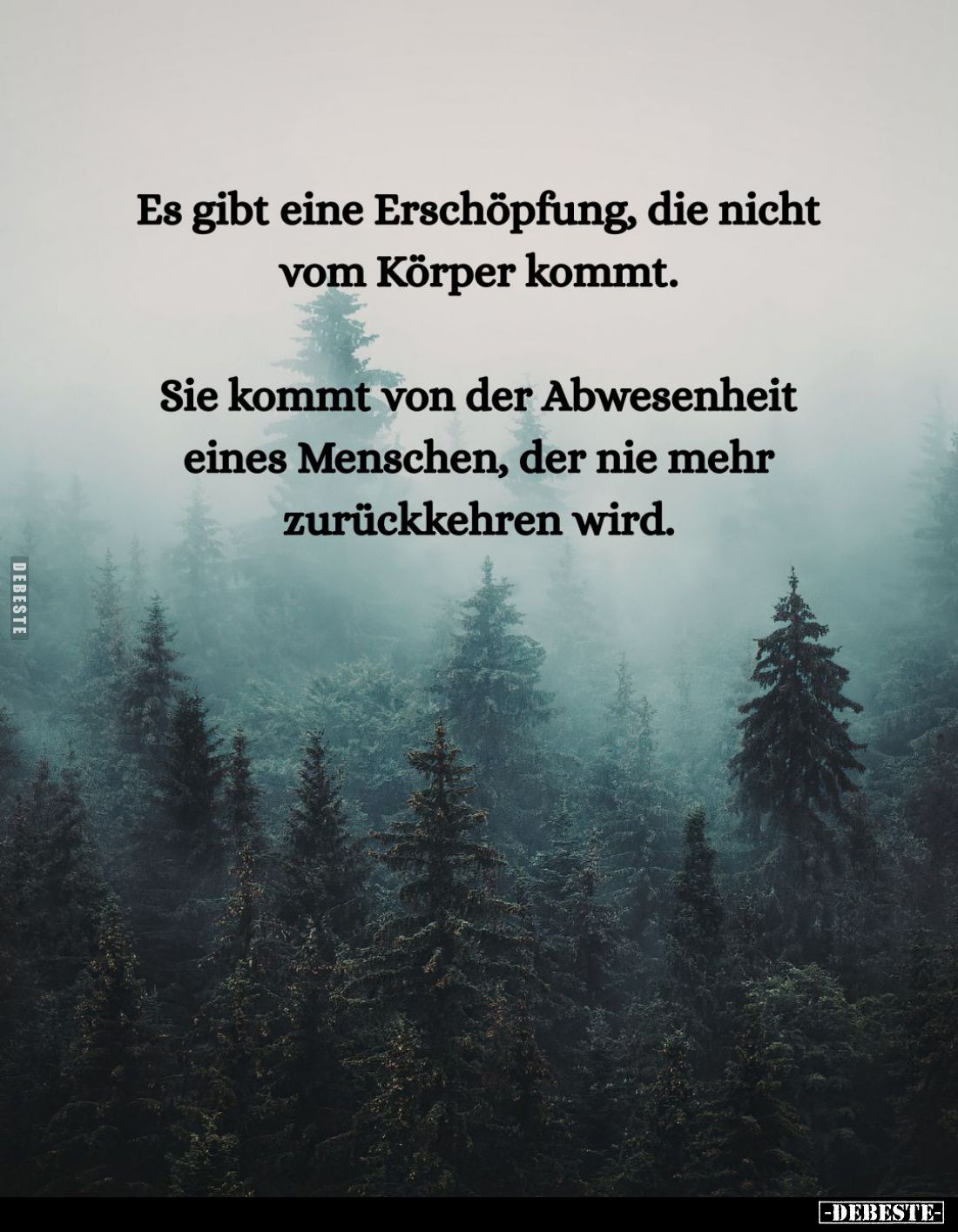 Es gibt eine Erschöpfung, die nicht vom Körper kommt... - Lustige Bilder | DEBESTE.de