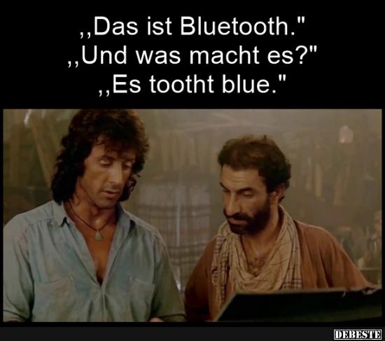 Das ist Bluetooth..