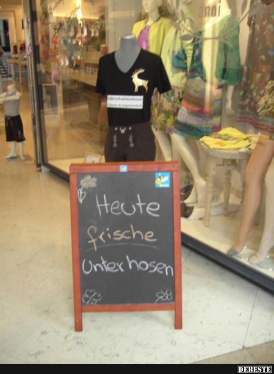 Heute frische Unterhosen.. - Lustige Bilder | DEBESTE.de