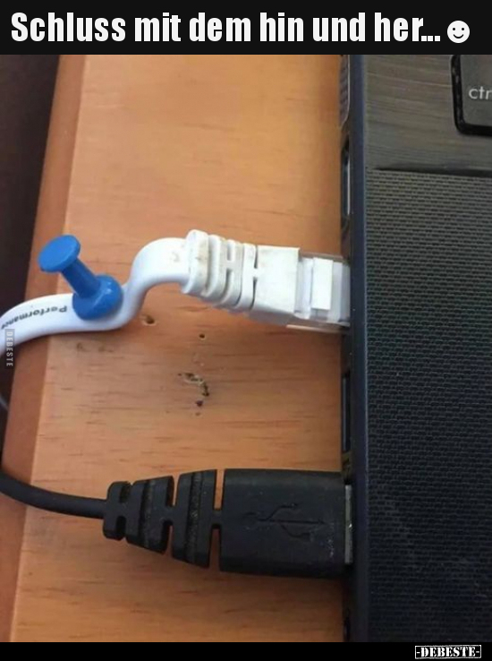 Schluss mit dem hin und her...☻