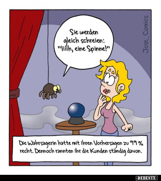 Sie werden gleich schreien: "lilih, eine Spinne!".. - Lustige Bilder | DEBESTE.de