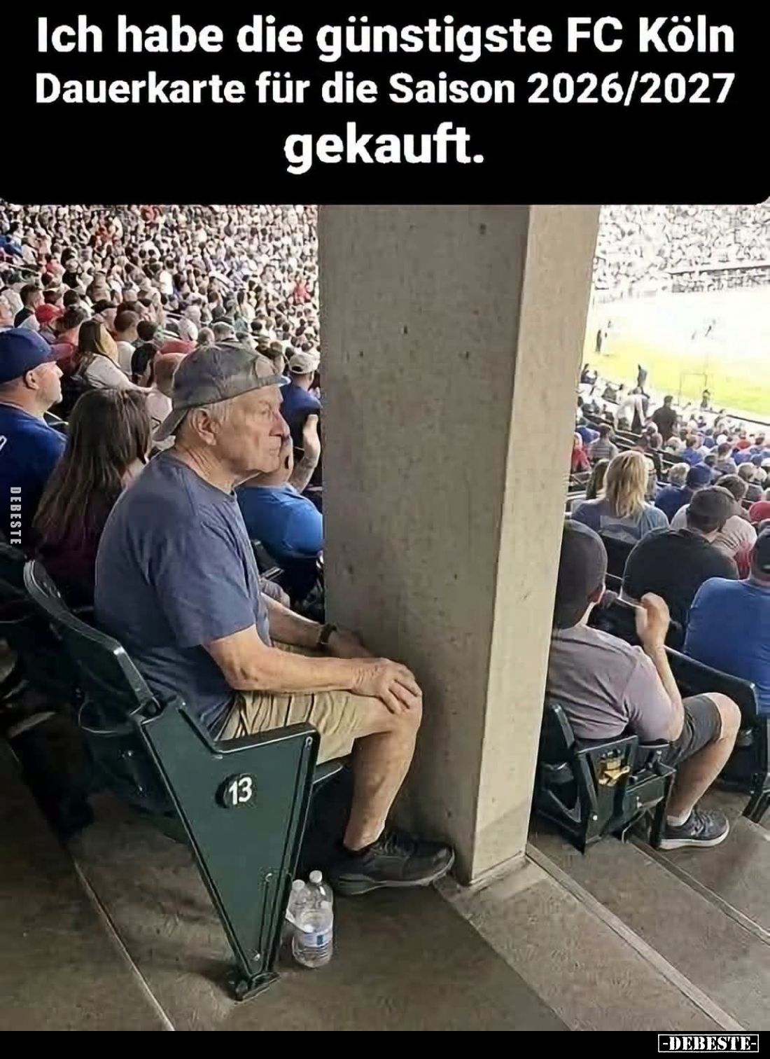 Ich habe die günstigste FC Köln Dauerkarte für die Saison 2026/2027 gekauft.