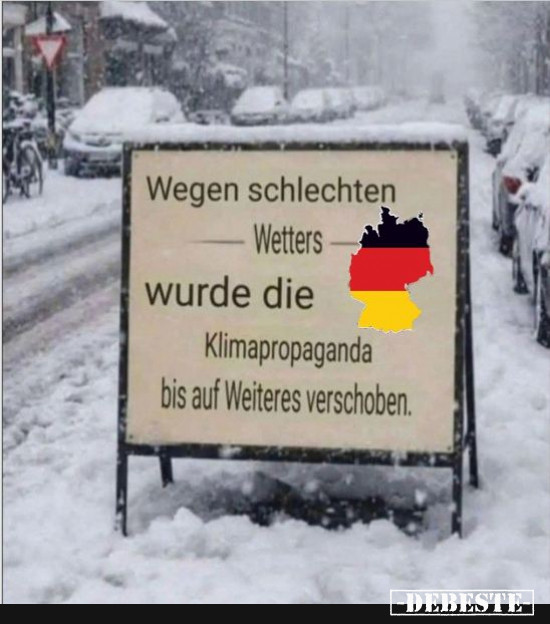 Klima Pause - Lustige Bilder | DEBESTE.de
