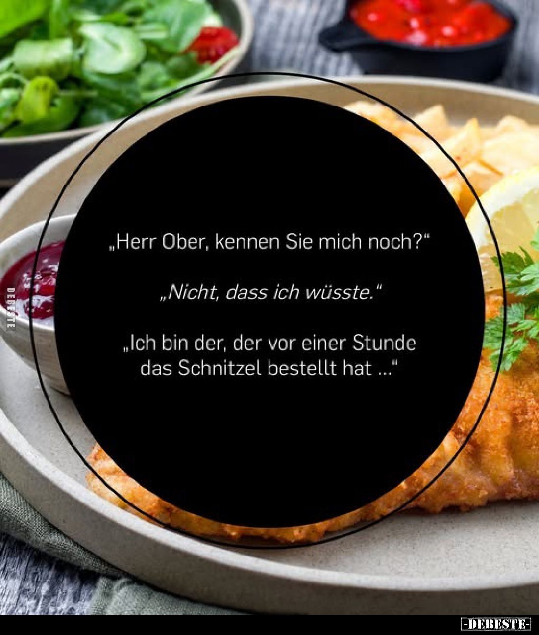 "Herr Ober, kennen Sie mich noch?".. - Lustige Bilder | DEBESTE.de