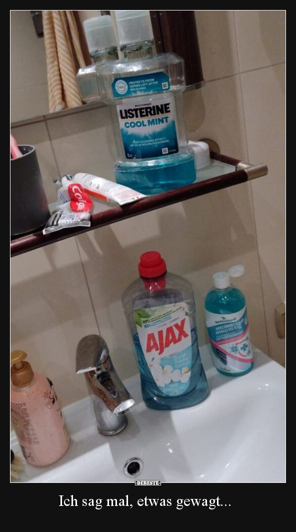 Ich sag mal, etwas gewagt