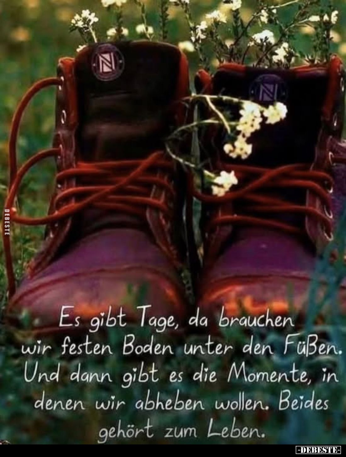 Es gibt Tage, da brauchen wir festen Boden unter den Füßen. Und dann gibt es die Momente, in denen wir abheben wollen. Beides...