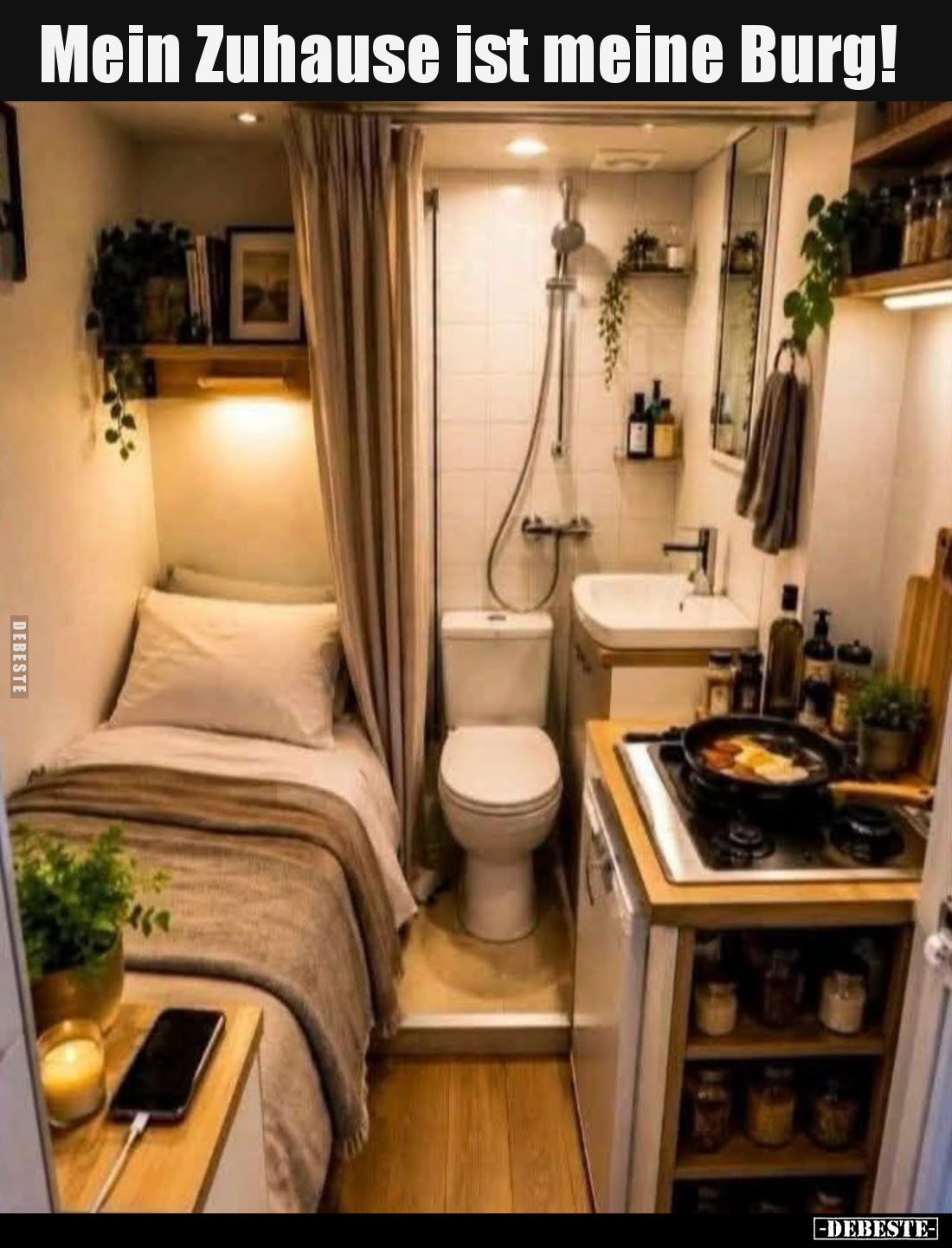 Mein Zuhause ist meine Burg!.. - Lustige Bilder | DEBESTE.de