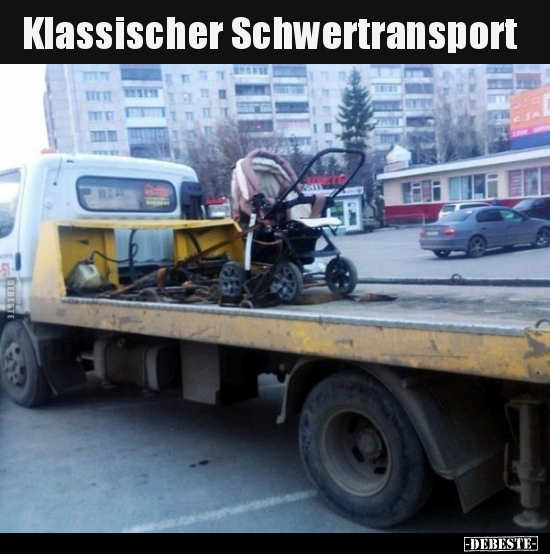 Klassischer Schwertransport.. - Lustige Bilder | DEBESTE.de