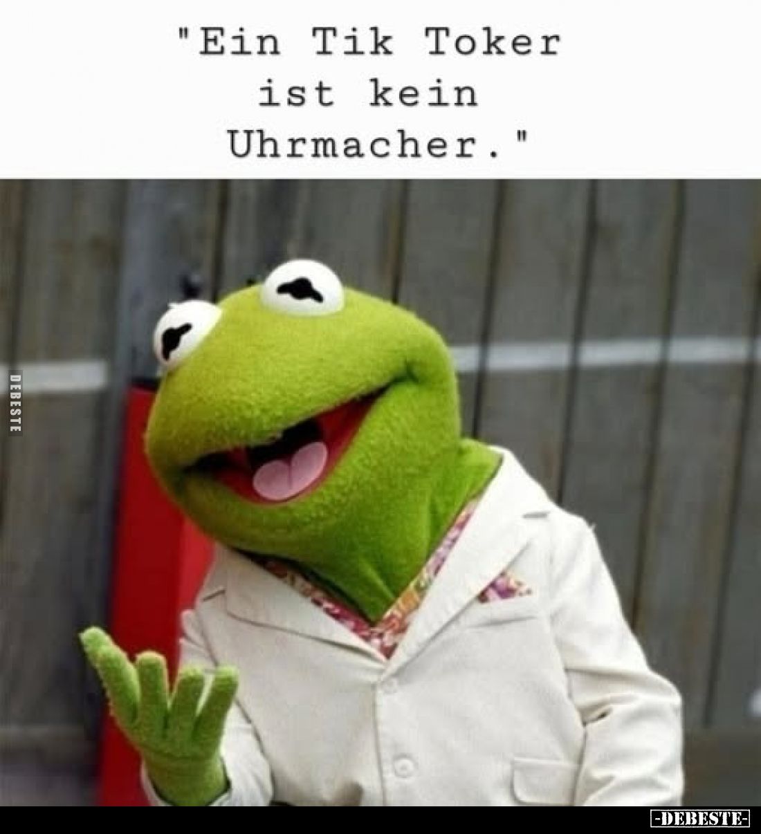 Ein Tik Toker ist kein Uhrmacher.