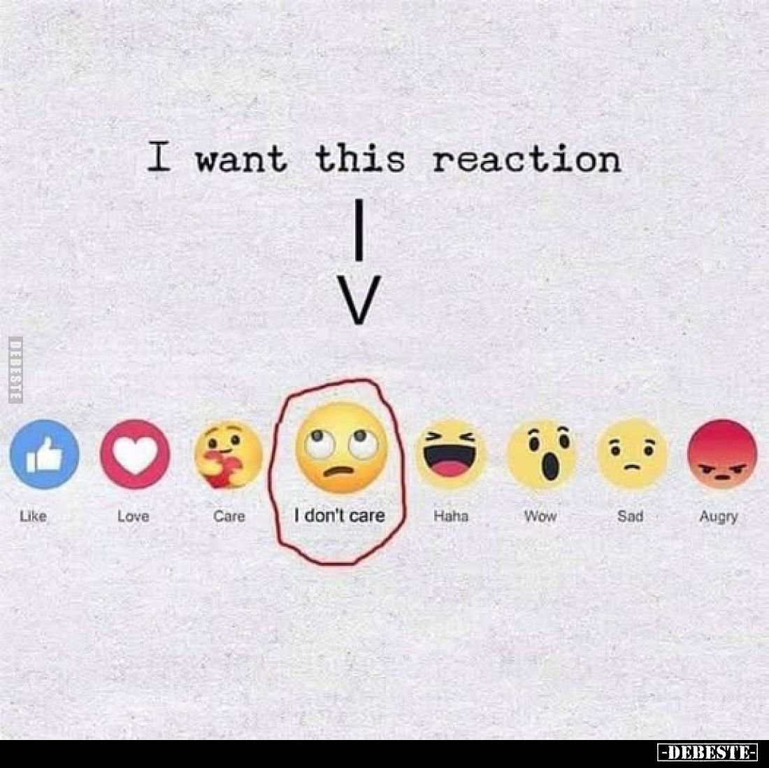 I want this reaction.