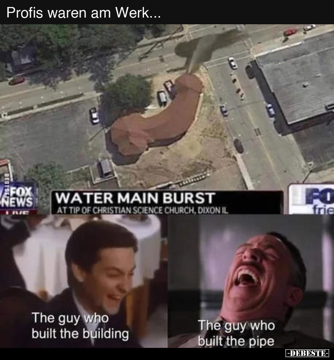 Profis waren am Werk...