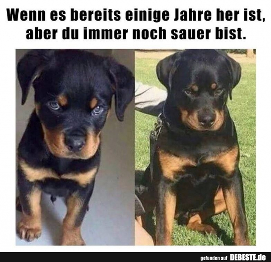 Wenn es bereits einige Jahre her ist..