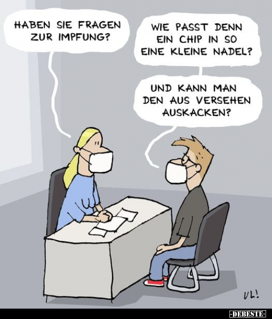 Haben Sie Fragen zur Impfung?..
