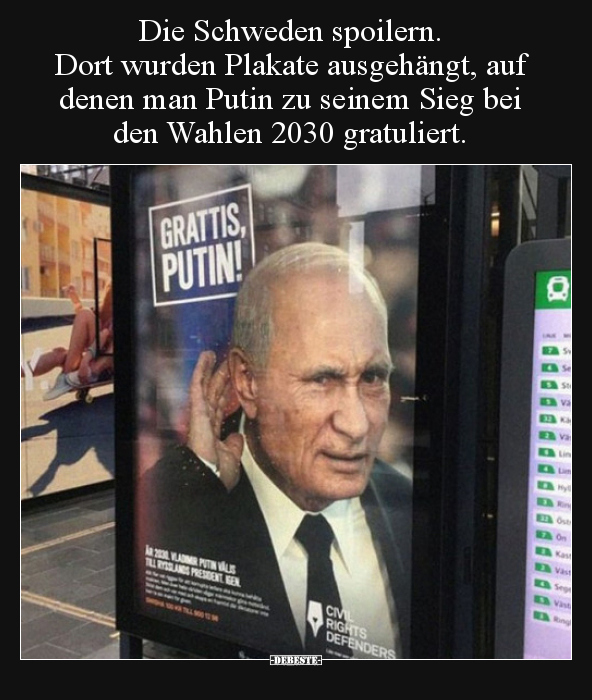 Die Schweden spoilern. Dort wurden Plakate ausgehängt, auf.. - Lustige Bilder | DEBESTE.de