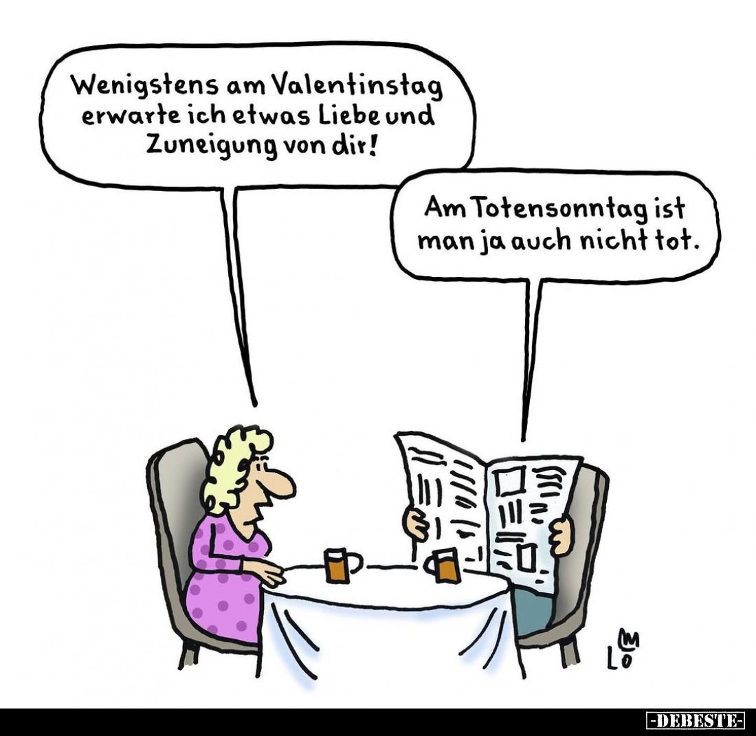Wenigstens am Valentinstag erwarte ich etwas Liebe.. - Lustige Bilder | DEBESTE.de