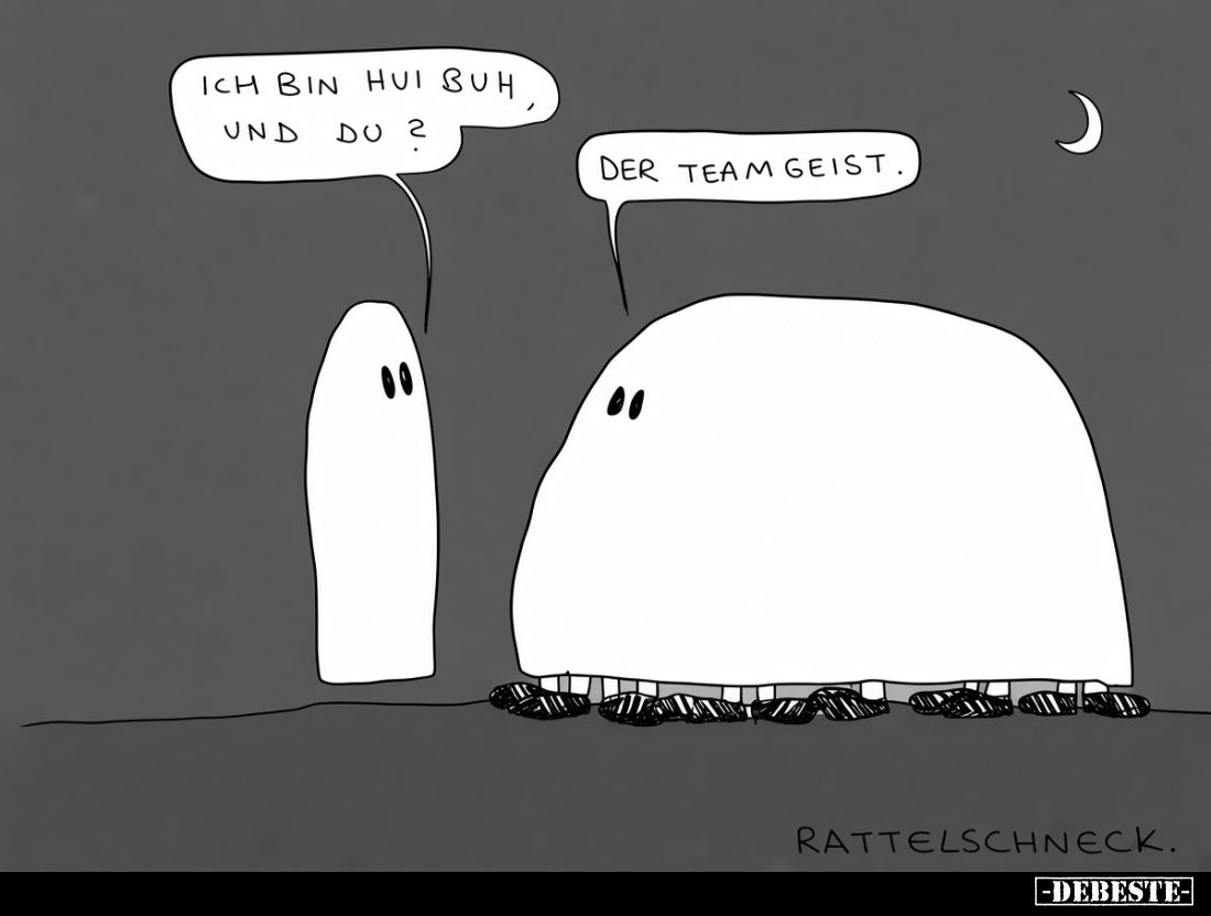 Ich bin Hui Buh und du? -
Der Team Geist.