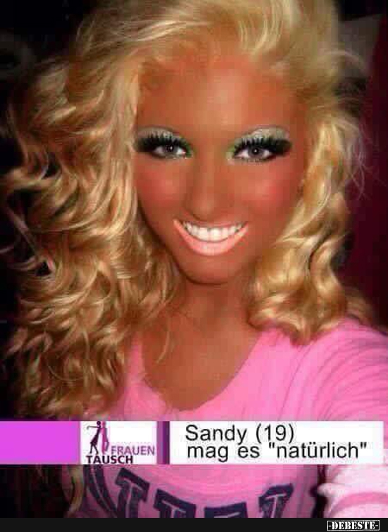 Sandy (19) mag es "natürlich".