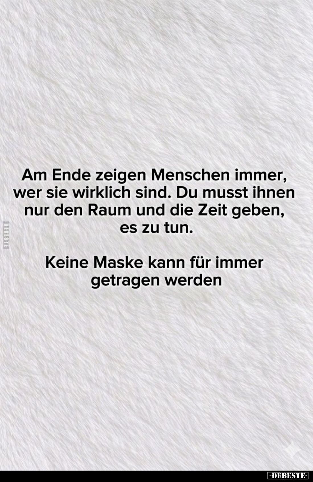 Am Ende zeigen Menschen immer... - Lustige Bilder | DEBESTE.de