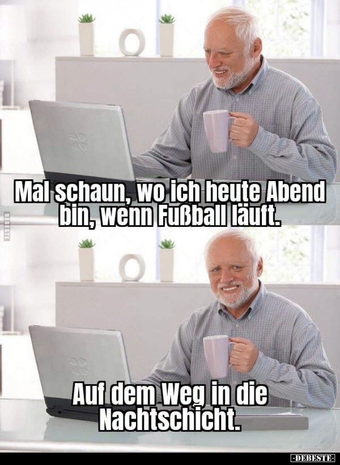 Mal schaun, wo ich heute Abend bin, wenn Fußball läuft.
-
Auf dem Weg in die Nachtschicht.