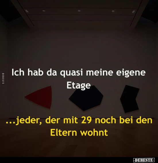 Ich hab da quasi meine eigene Etage.. - Lustige Bilder | DEBESTE.de