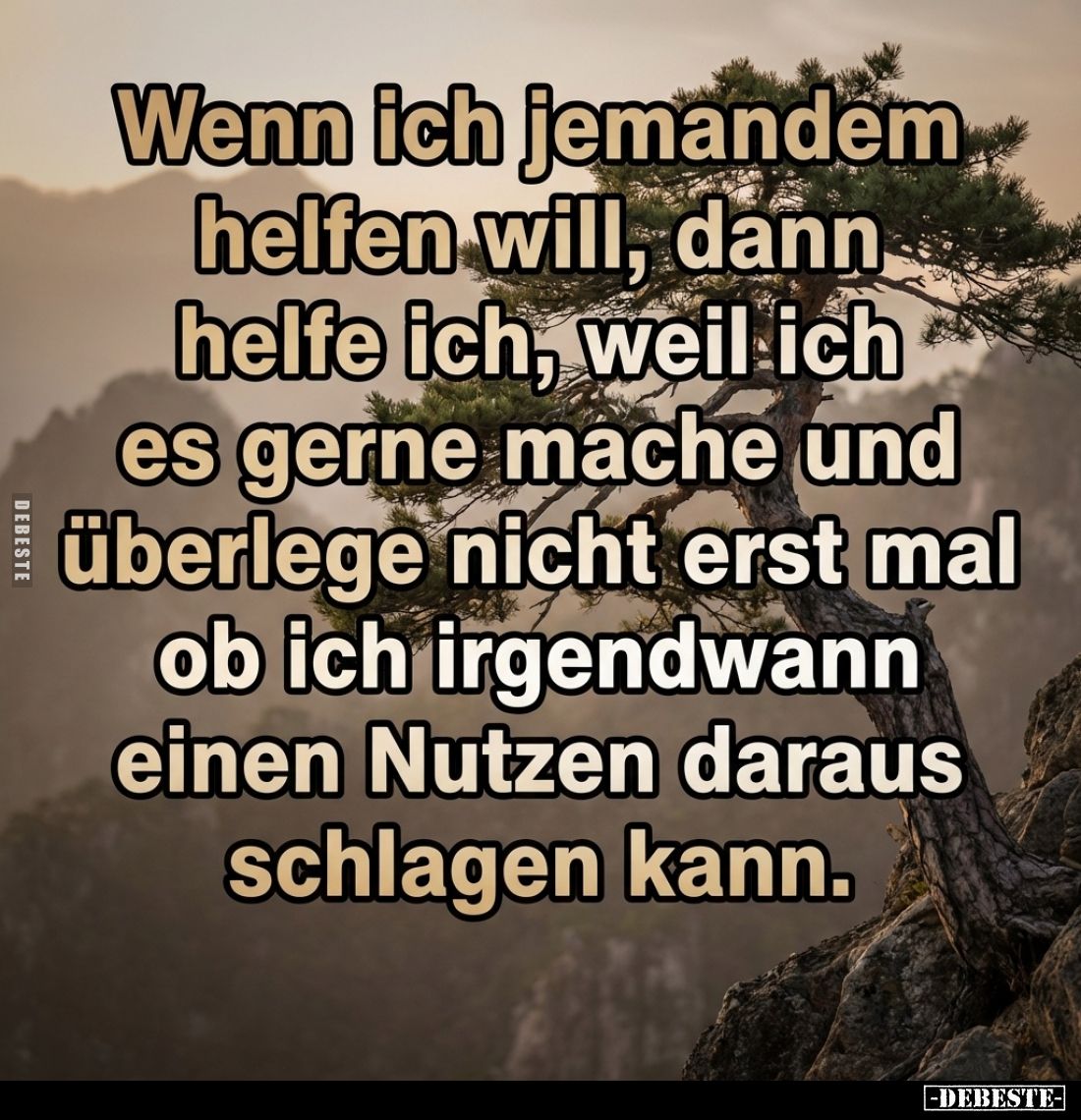 Wenn ich jemandem helfen will... - Lustige Bilder | DEBESTE.de