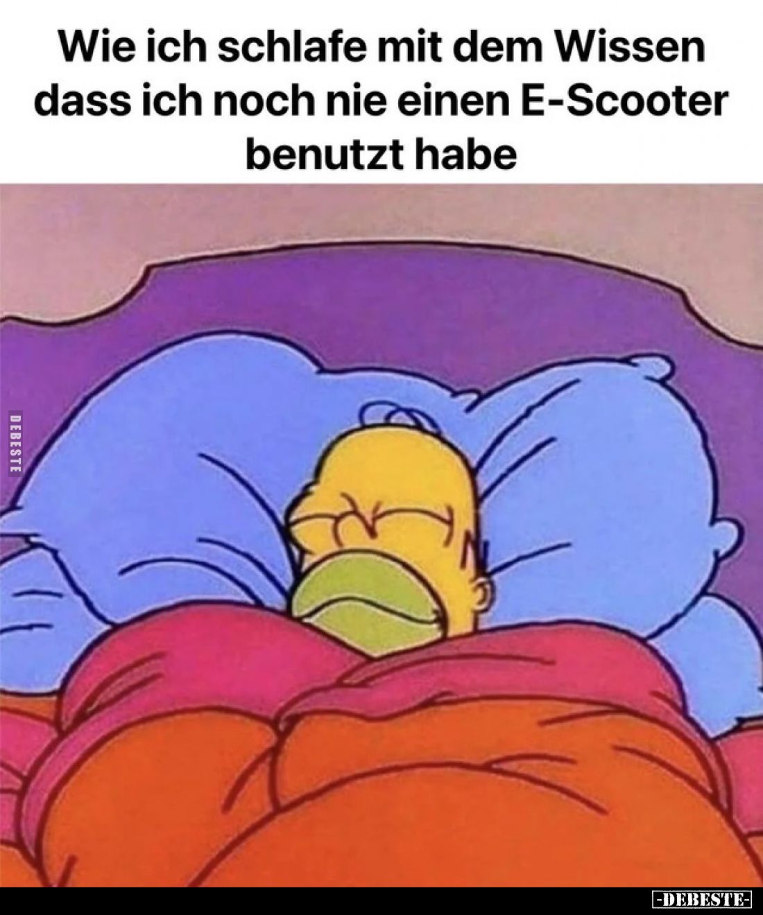 Wie ich schlafe mit dem Wissen dass ich noch nie einen.. - Lustige Bilder | DEBESTE.de