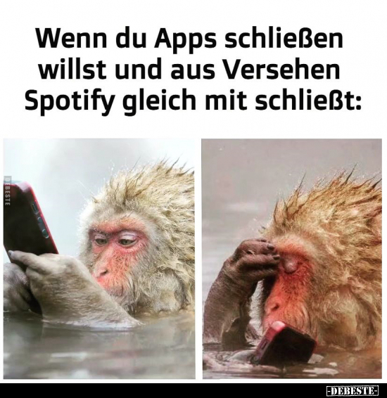 Wenn du Apps schließen willst und aus Versehen.. - Lustige Bilder | DEBESTE.de