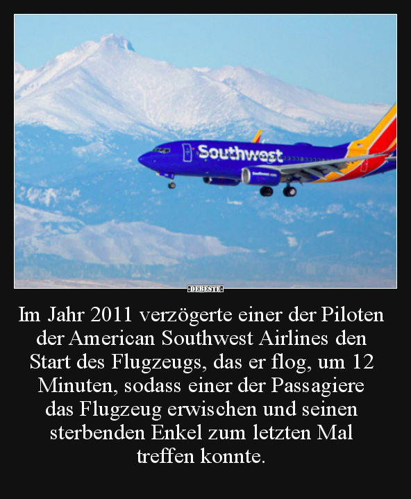 Im Jahr 2011 verzögerte einer der Piloten der American.. - Lustige Bilder | DEBESTE.de