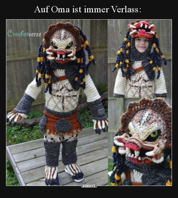 Auf Oma ist immer Verlass..