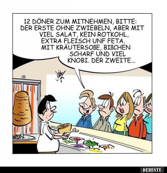 Döner, Bitte, Ohne, Zwiebeln, Salat, Extra, Fleisch