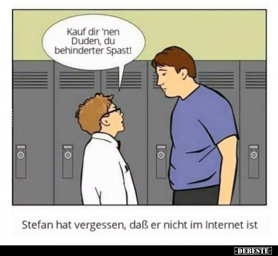 Stefan hat vergessen, daß er nicht im Internet ist... - Lustige Bilder | DEBESTE.de