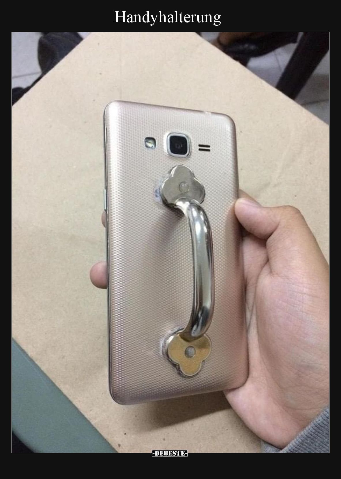 Handyhalterung.. - Lustige Bilder | DEBESTE.de