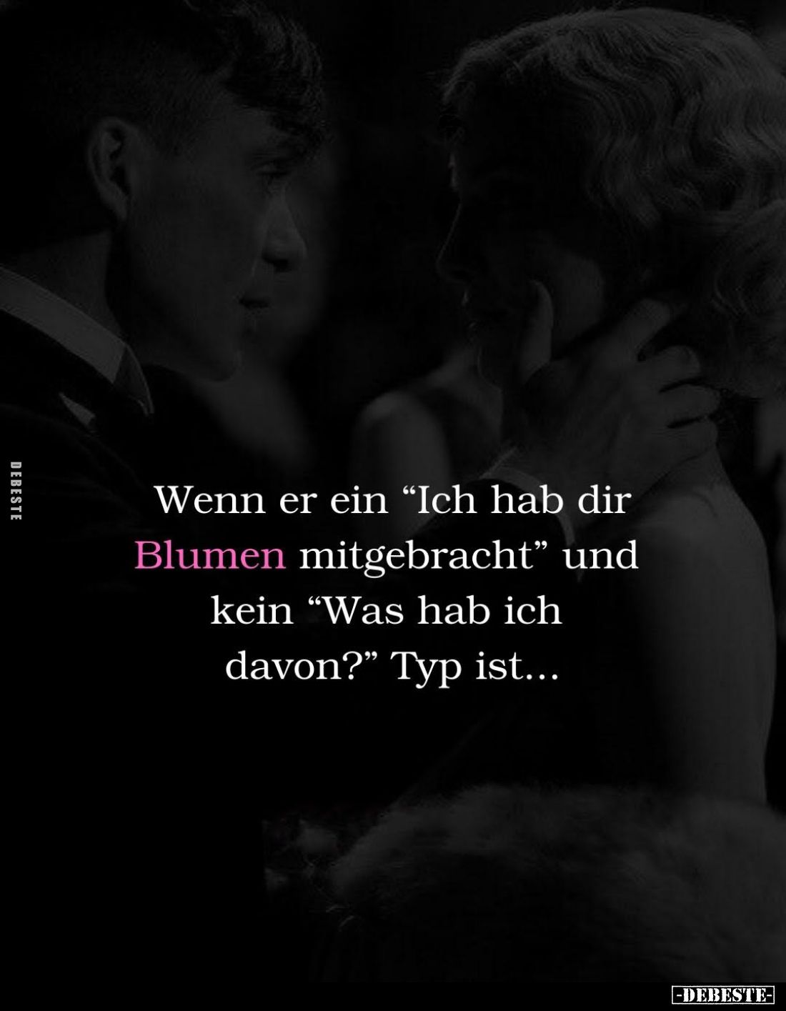 Wenn er ein "Ich hab dir Blumen mitgebracht" und kein.. - Lustige Bilder | DEBESTE.de