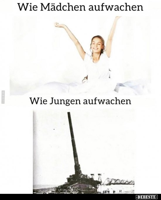 Wie Mädchen aufwachen.. - Lustige Bilder | DEBESTE.de