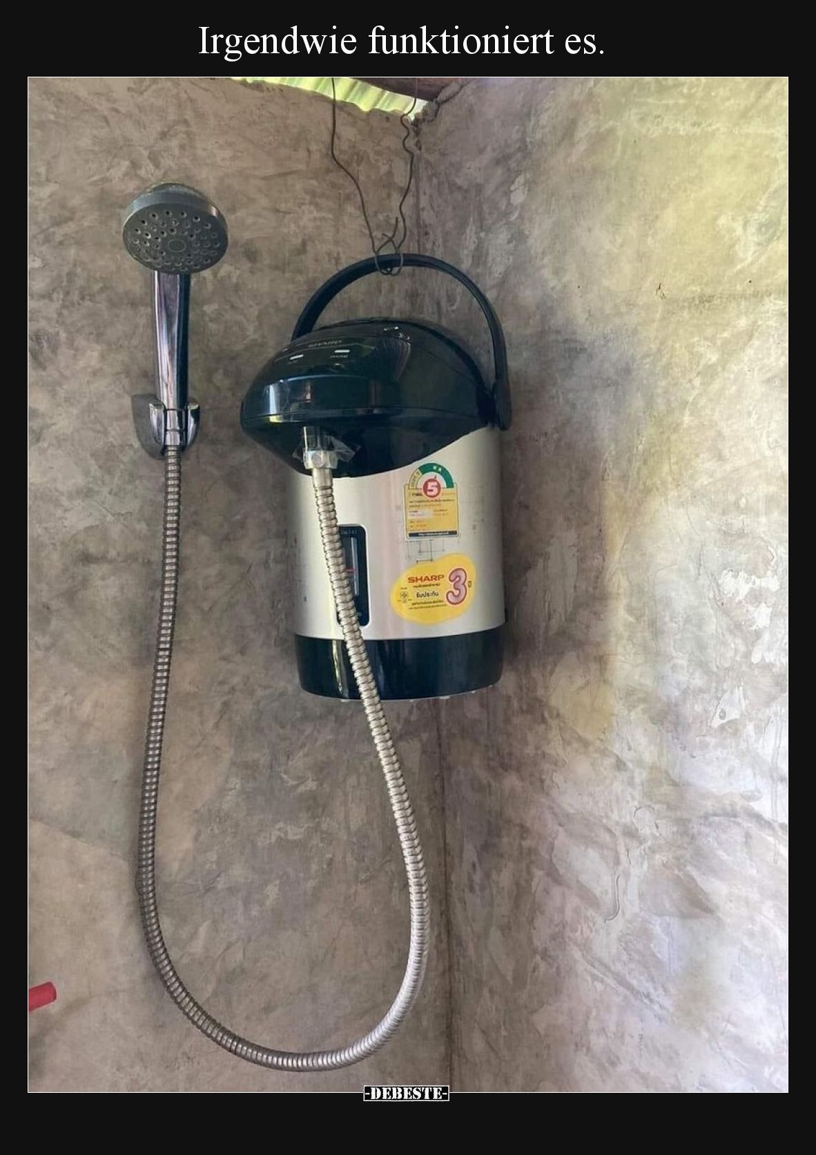 Irgendwie funktioniert es.