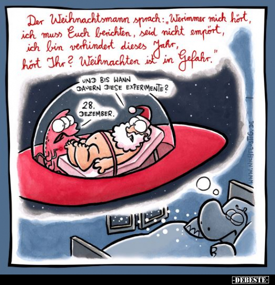 Der Weihnachtsmann sprach.. - Lustige Bilder | DEBESTE.de