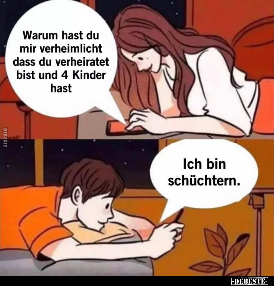 Warum hast du mir verheimlicht dass du verheiratet bist und.. - Lustige Bilder | DEBESTE.de